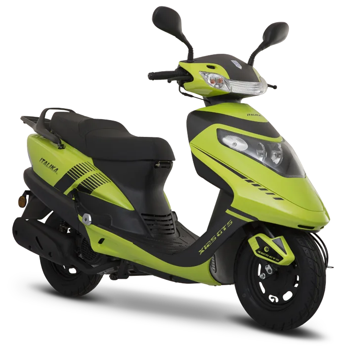 Our rental scooter